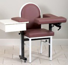 Clinton Blood Draw Chair with drawer